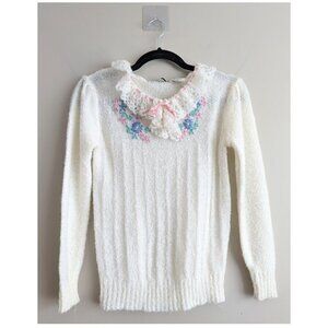 Vintage Fruit of the Loom Coquette Sweater